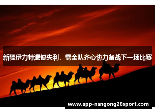 新疆伊力特遗憾失利，需全队齐心协力备战下一场比赛